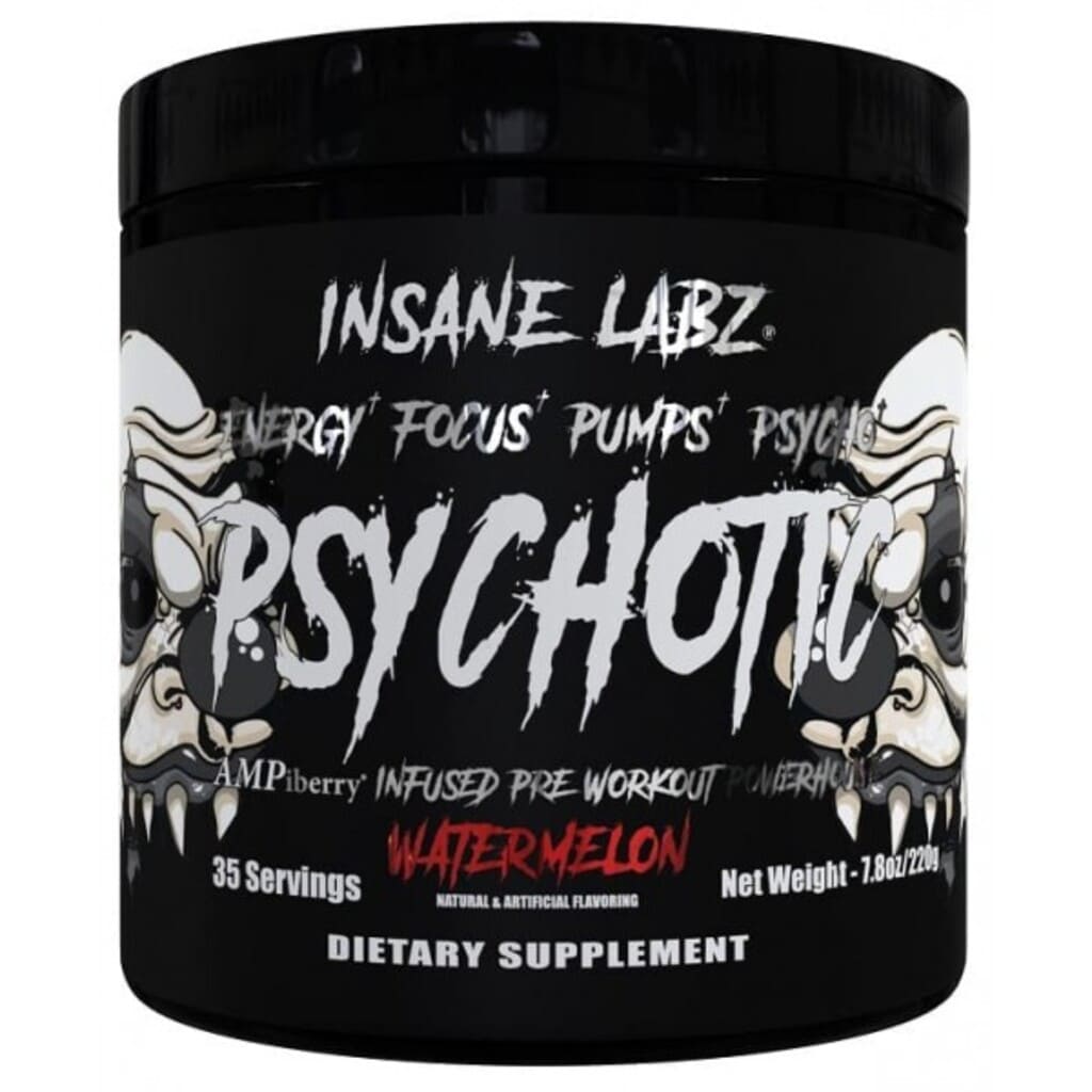 PRE ENTRENO PSYCHOTIC BLACK 35 SERV