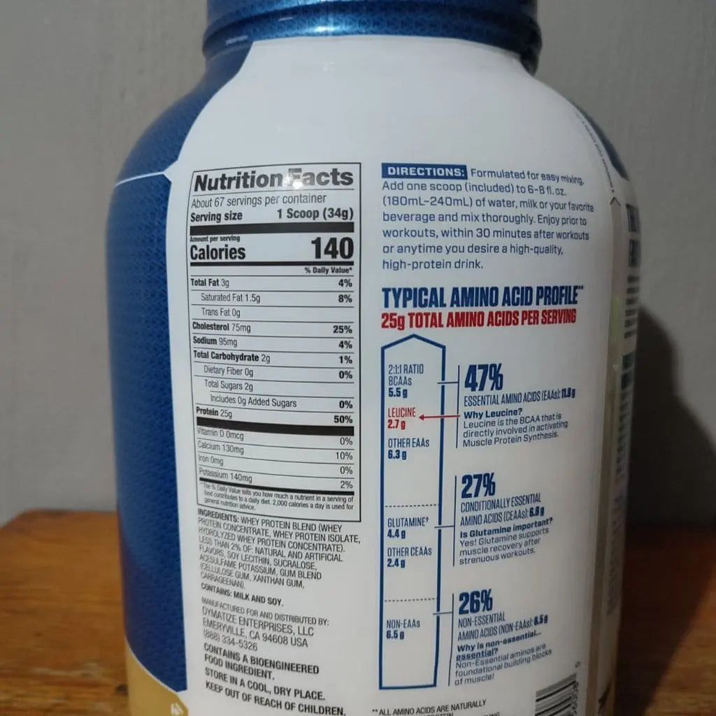 PROTEINA ELITE WHEY 100% 5LB DYMATIZE