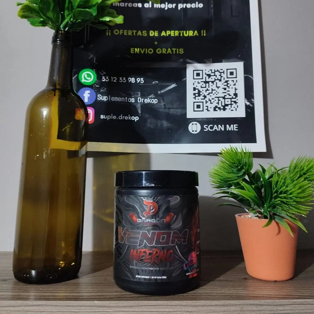 PRE ENTRENO VENOM INFERNO 40/20 SERV