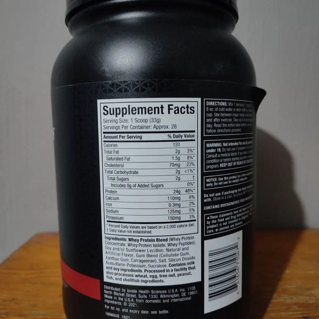 PROTEINA 100% WHEY 2LB NITRO TECH
