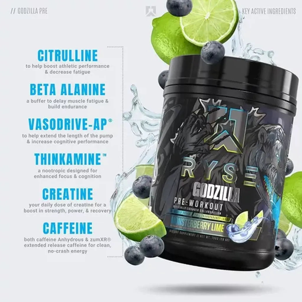 PRE ENTRENO RYSE GODZILLA 40/20 SERV