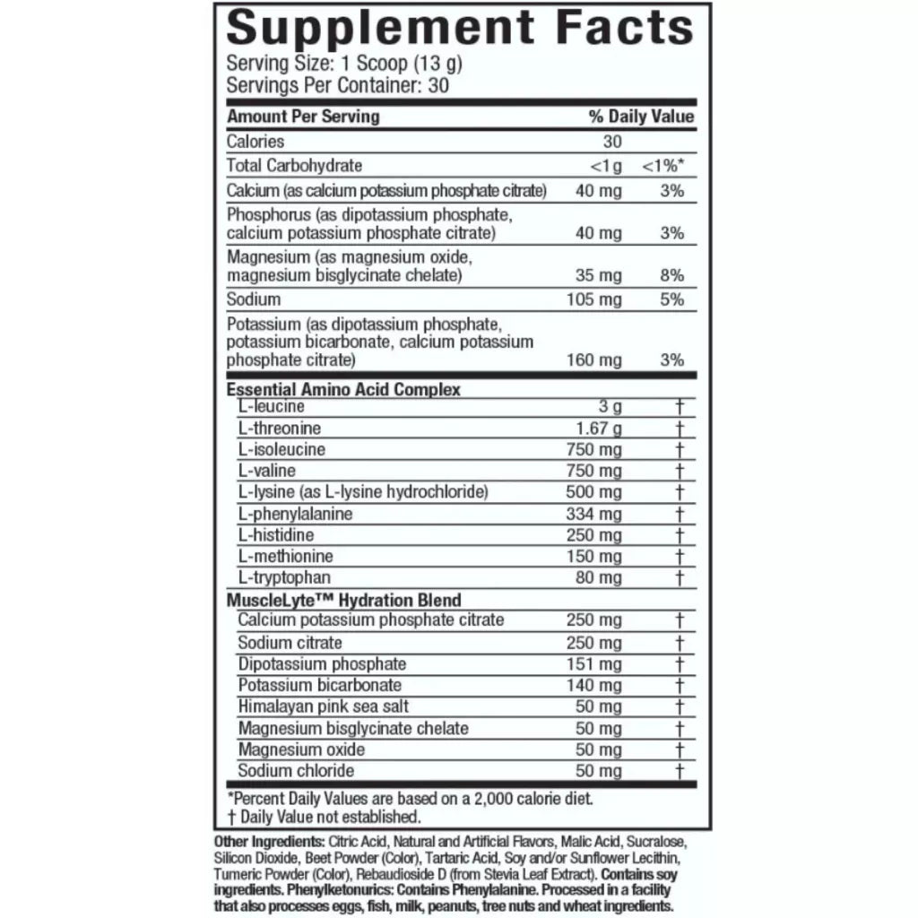 AMINOACIDOS/BCAA PLATINUM EAA 30 SERV