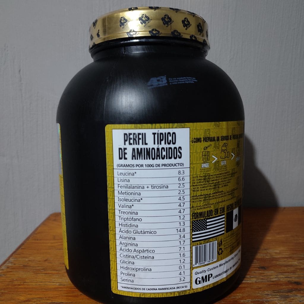 PROTEINA HIDROLIZADA ZERO 5.29LB