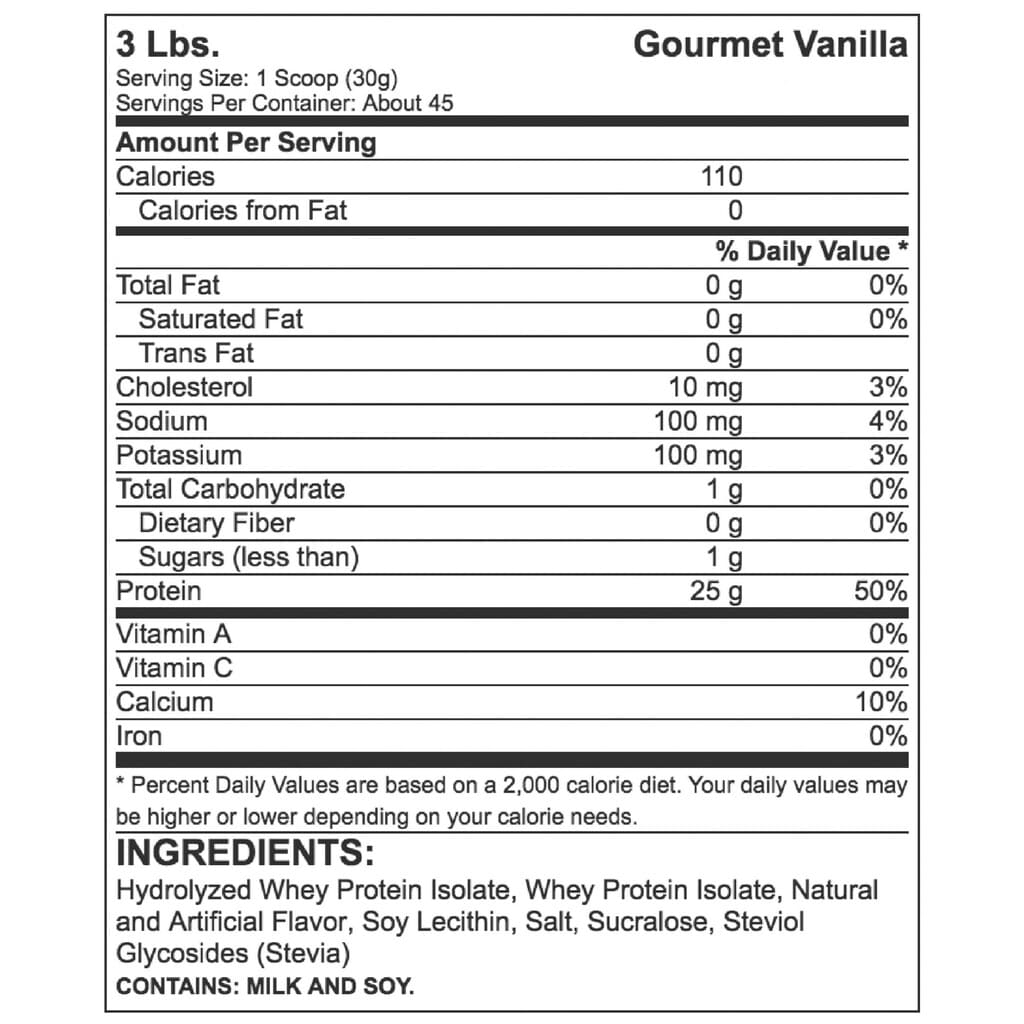 PROTEINA ISO 100 3LB DYMATIZE
