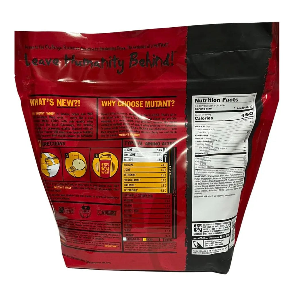 PROTEINA WHEY 5LB MUTANT