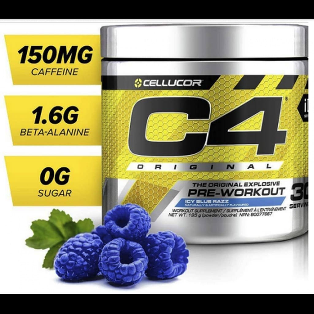 PRE ENTRENO C4 ORIGINAL 30 SERV