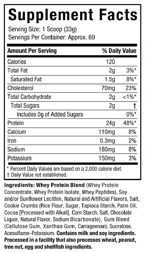 PROTEINA WHEY GOLD 100% 5.03LB NITRO TECH