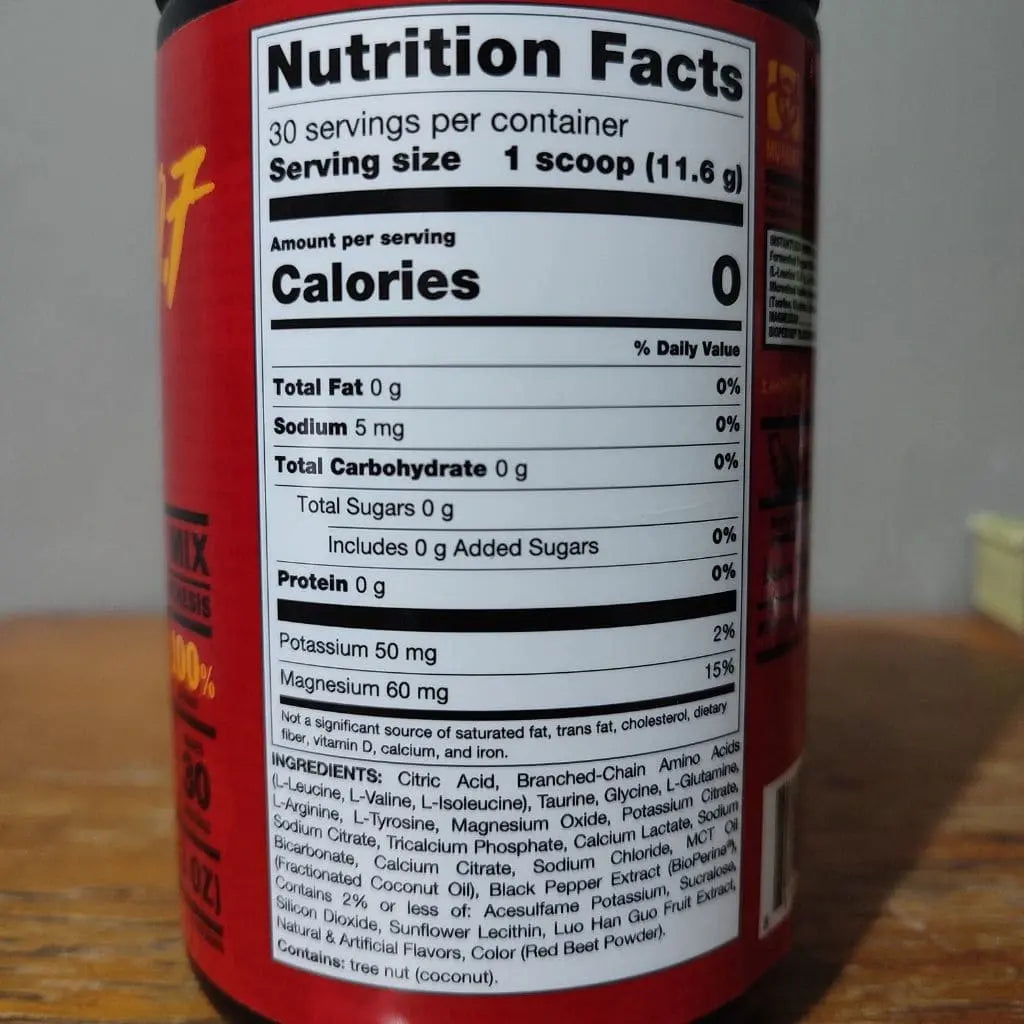 BCAA 9.7 MUTANT 30 SERV