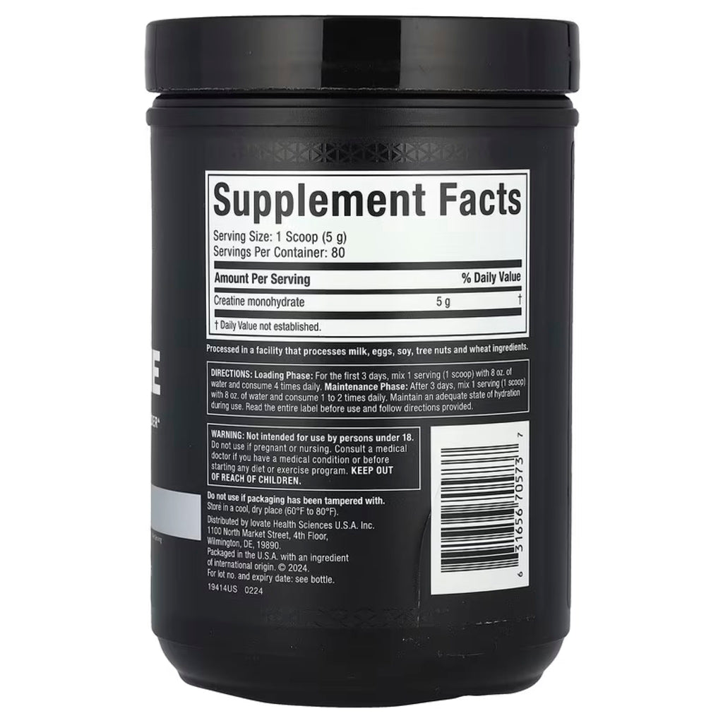 CREATINA MONOHIDRATO PLATINUM 400G