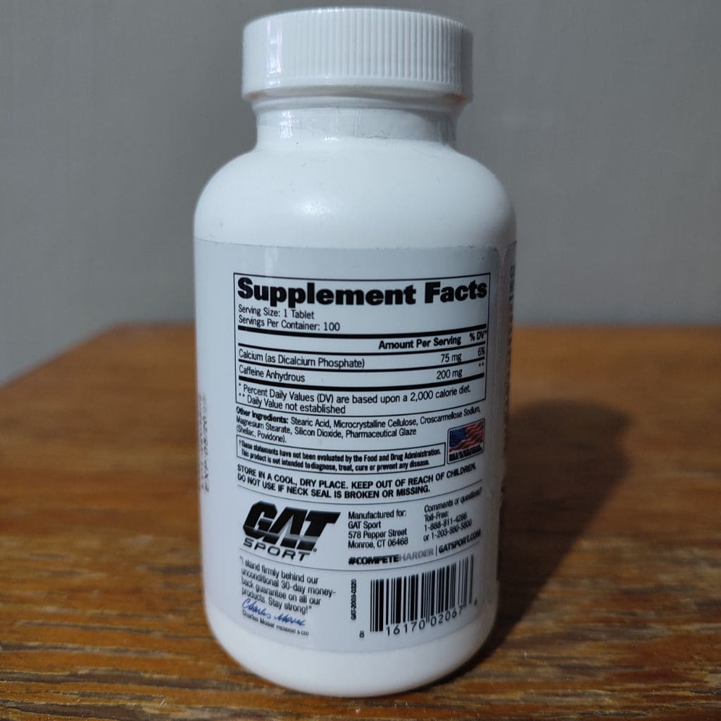 CAFEINA GAT SPORT 100 CAPSULAS