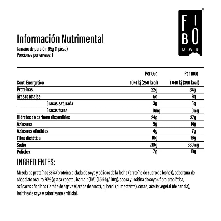 BARRA DE PROTEINA FIBO