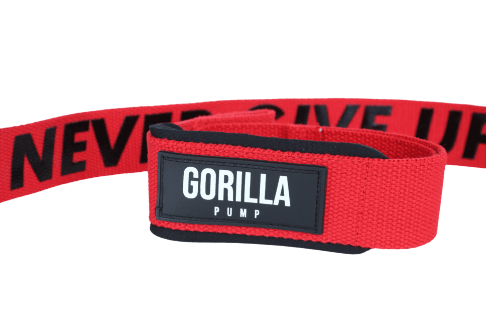 Straps "NEVER GIVE UP" Gorilla Pump