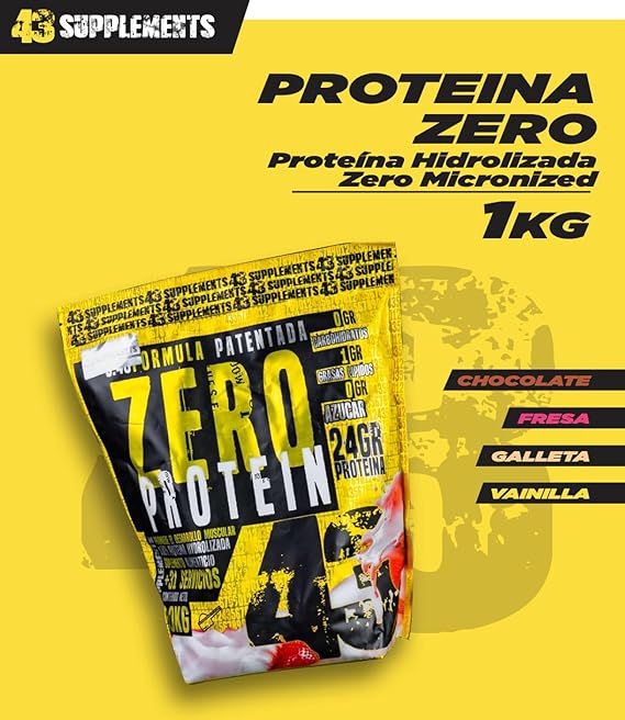 PROTEINA HIDROLIZADA ZERO 1KG
