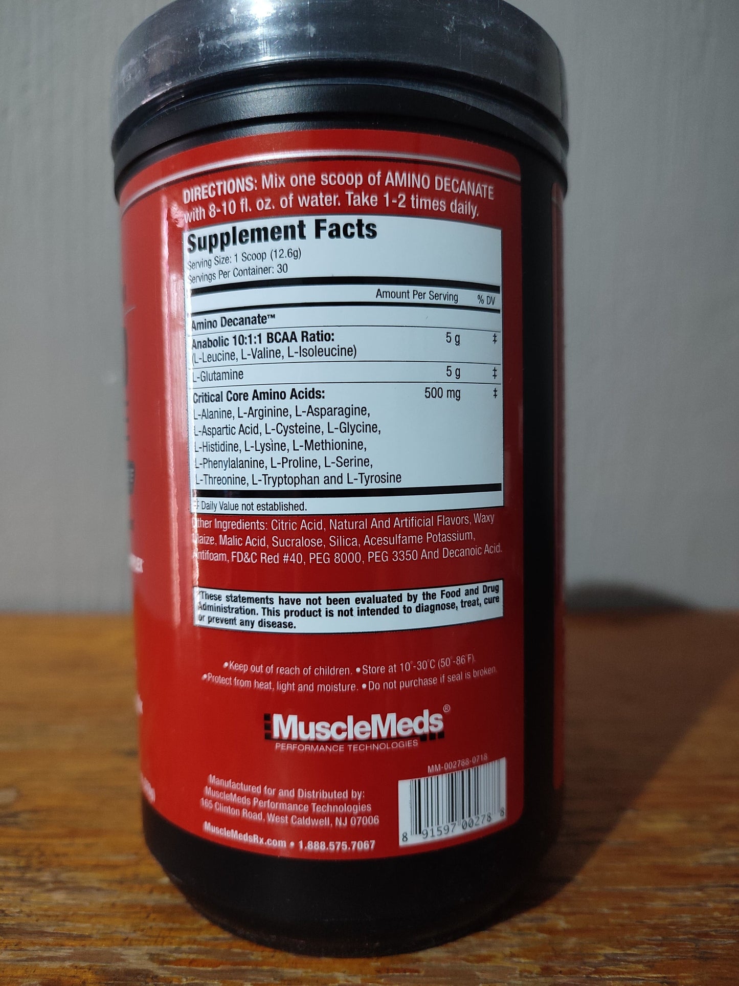 Amino Decanate 378g