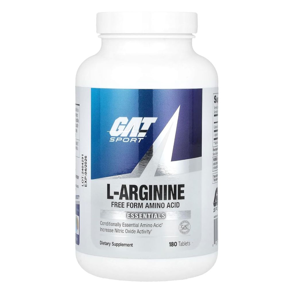 L-ARGININE GAT SPORT | Aminoácido para Pump Extremo y Rendimiento