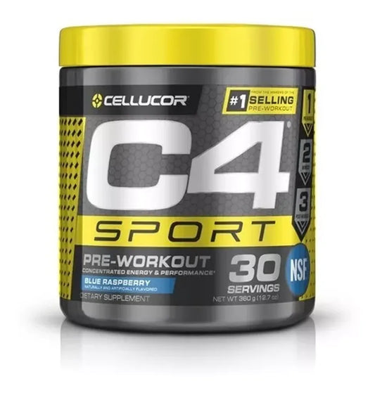 PRE ENTRENO C4 SPORT 30 SERV