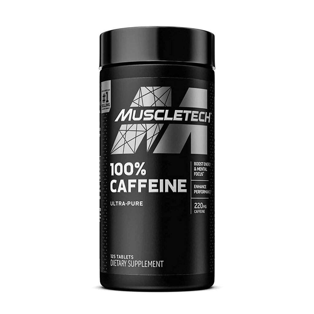 PLATINUM 100% CAFFEINE | Cafeína pura (125 ct)