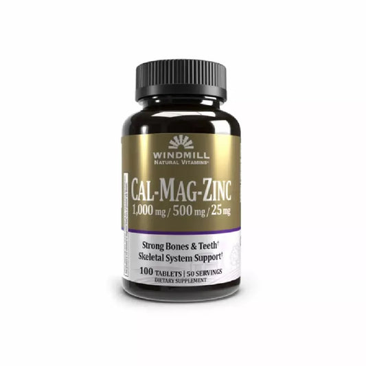 CALCIO-MAGNESIO-ZINC 100 CAPSULAS