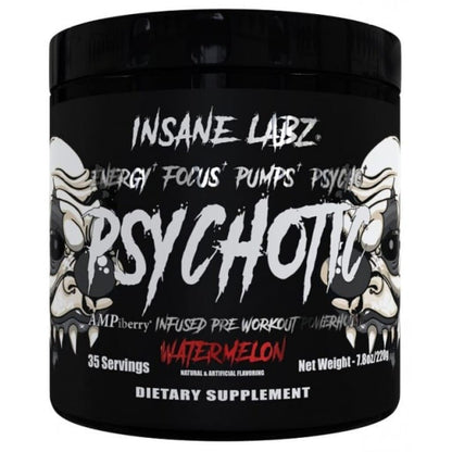 PRE ENTRENO PSYCHOTIC BLACK 35 SERV