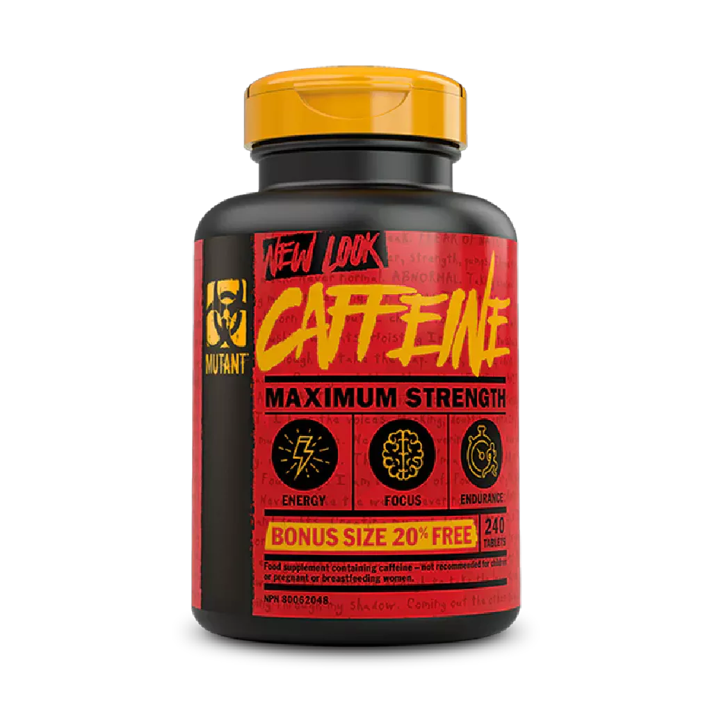 MUTANT CAFEÍNA | Estimulante energético (240 tabs)