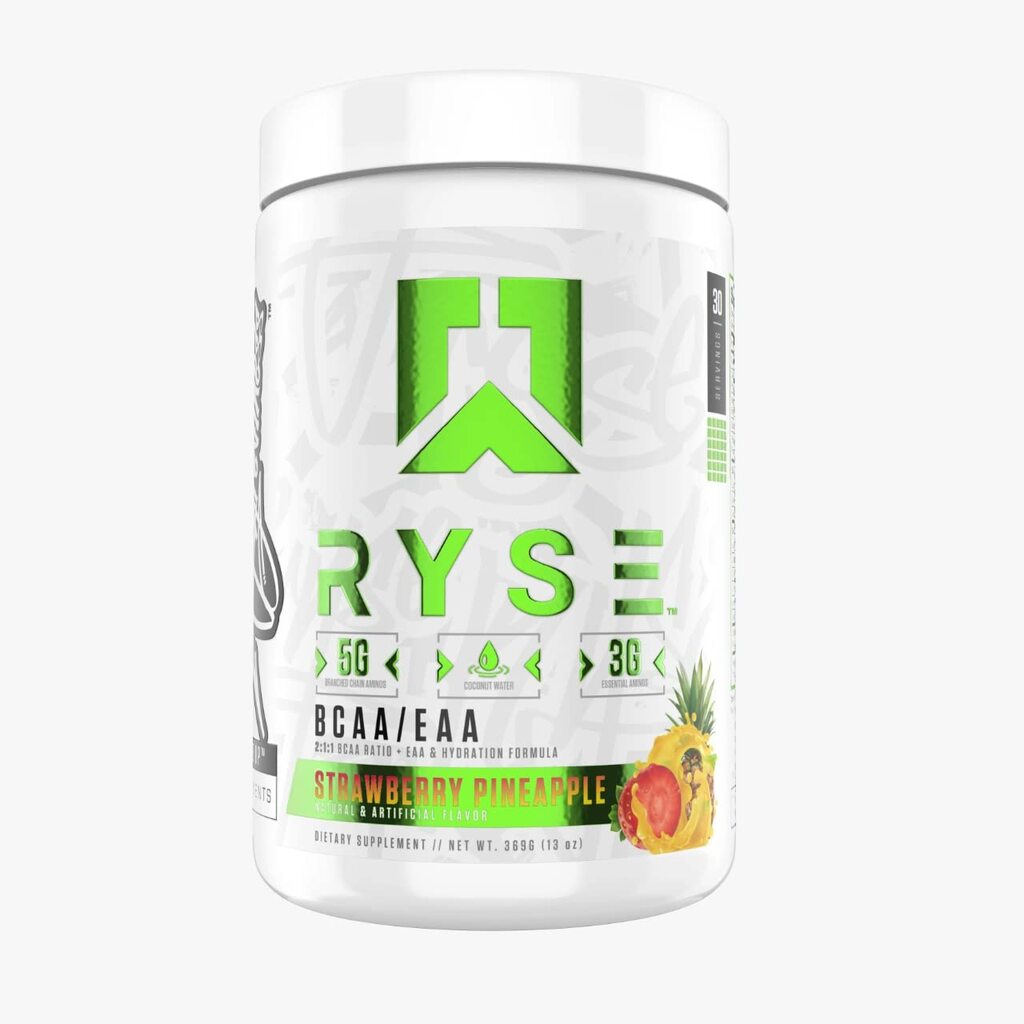 RYSE BCAA EAA | Aminoácidos esenciales + BCAA (30 serv)