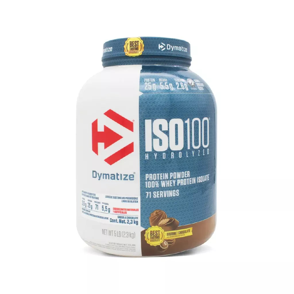 DYMATIZE ISO 100 | Proteína Aislada e Hidrolizada (5LB)
