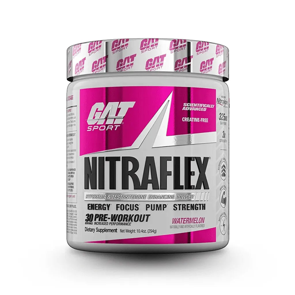 NITRAFLEX | Pre Entreno de Fuerza y Test Booster (30 serv)