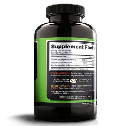 ZMA (ZINC, MAGNESIO, ASPARTATE) 90 CAPS