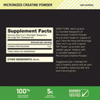 CREATINA OPTIMUM NUTRITION | Monohidratada Micronizada (300G)