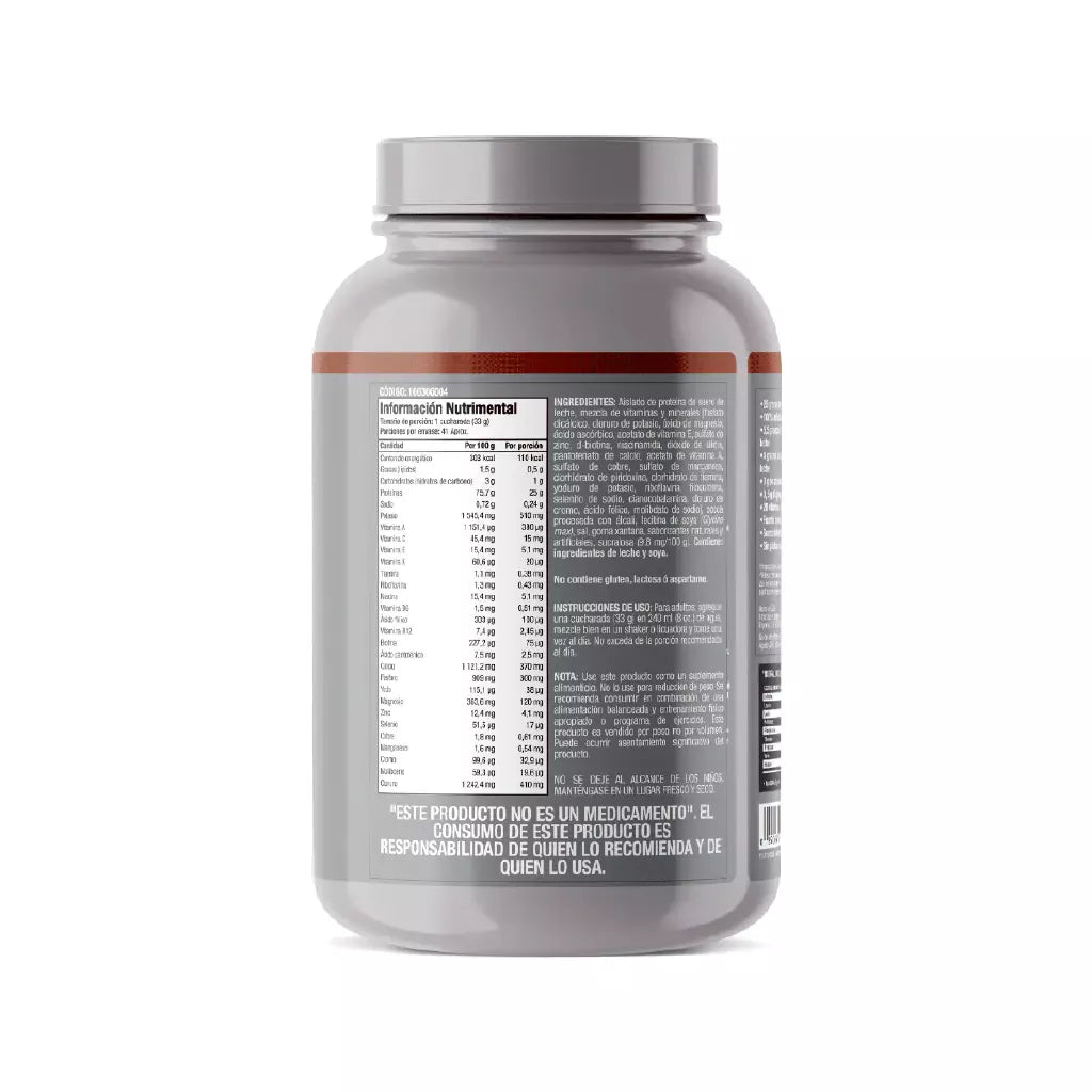 LOW CARB | Proteína Whey Reducida en Carbohidratos (3LB)