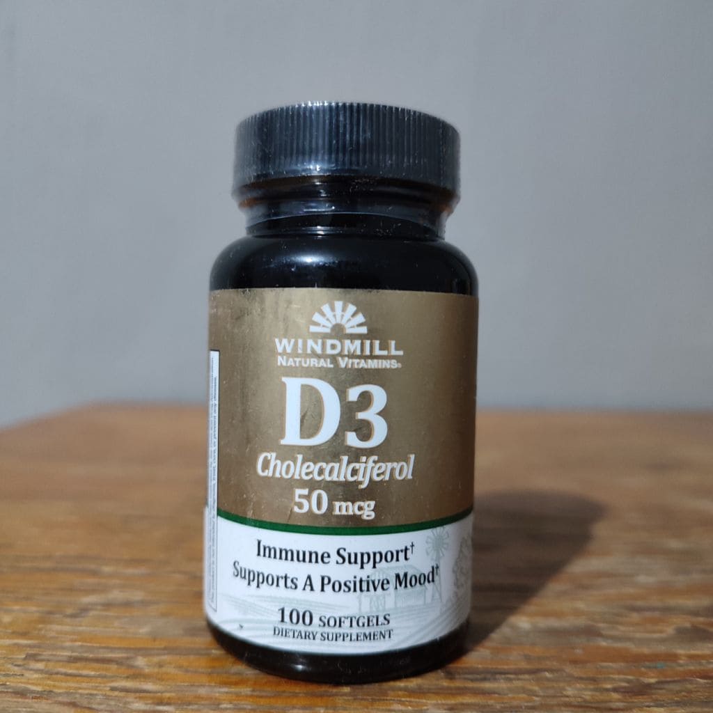 VITAMINA D3 2,000 IU WINDMILL 100 CAPS