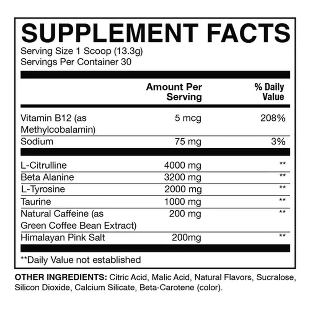 ESSENTIAL CBUM | Pre Entreno Concentrado (30 serv)