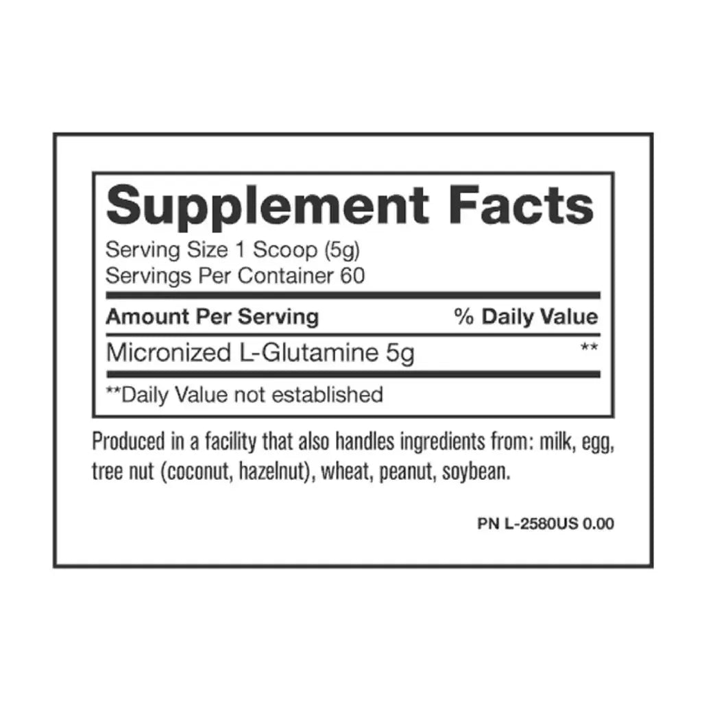 MUTANT GLUTAMINE | Glutamina fermentada (300 g)