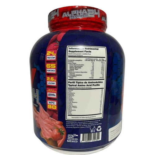 ALPHA HIDRO 24 | Proteína Aislada Hidrolizada (5LB)