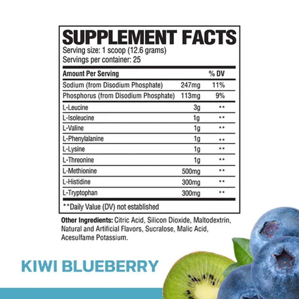 AMINOACIDOS RAW EAA 25 SERV