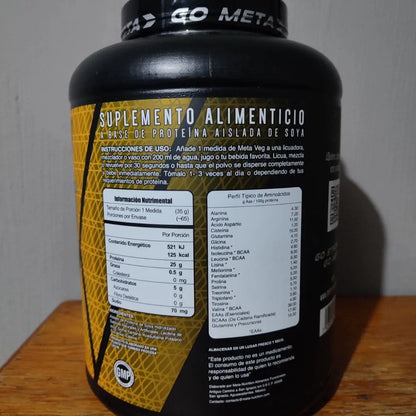 PROTEINA VEGANA METAVEG 5LB