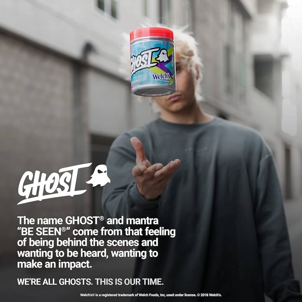 GHOST AMINO | Aminoácidos esenciales y BCAA (40 serv)