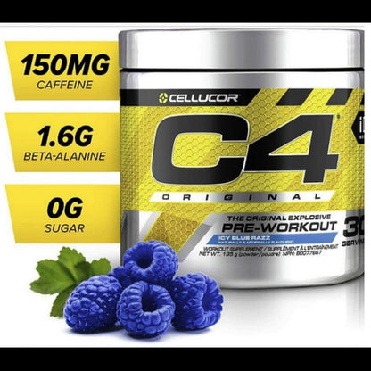 PRE ENTRENO C4 ORIGINAL 30 SERV