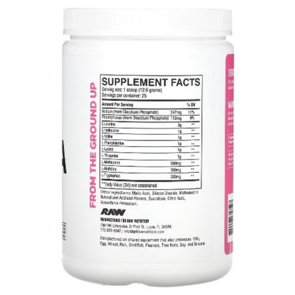 AMINOACIDOS RAW EAA 25 SERV