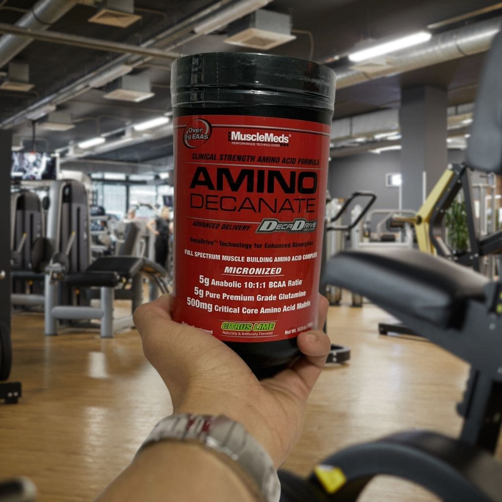 AMINO DECANATE MUSCLEMEDS | Fórmula anabólica de aminoácidos (378 g)