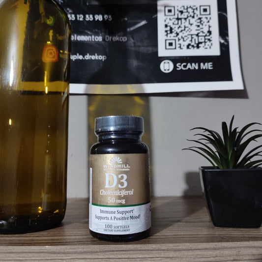 VITAMINA D3 2,000 IU WINDMILL 100 CAPS
