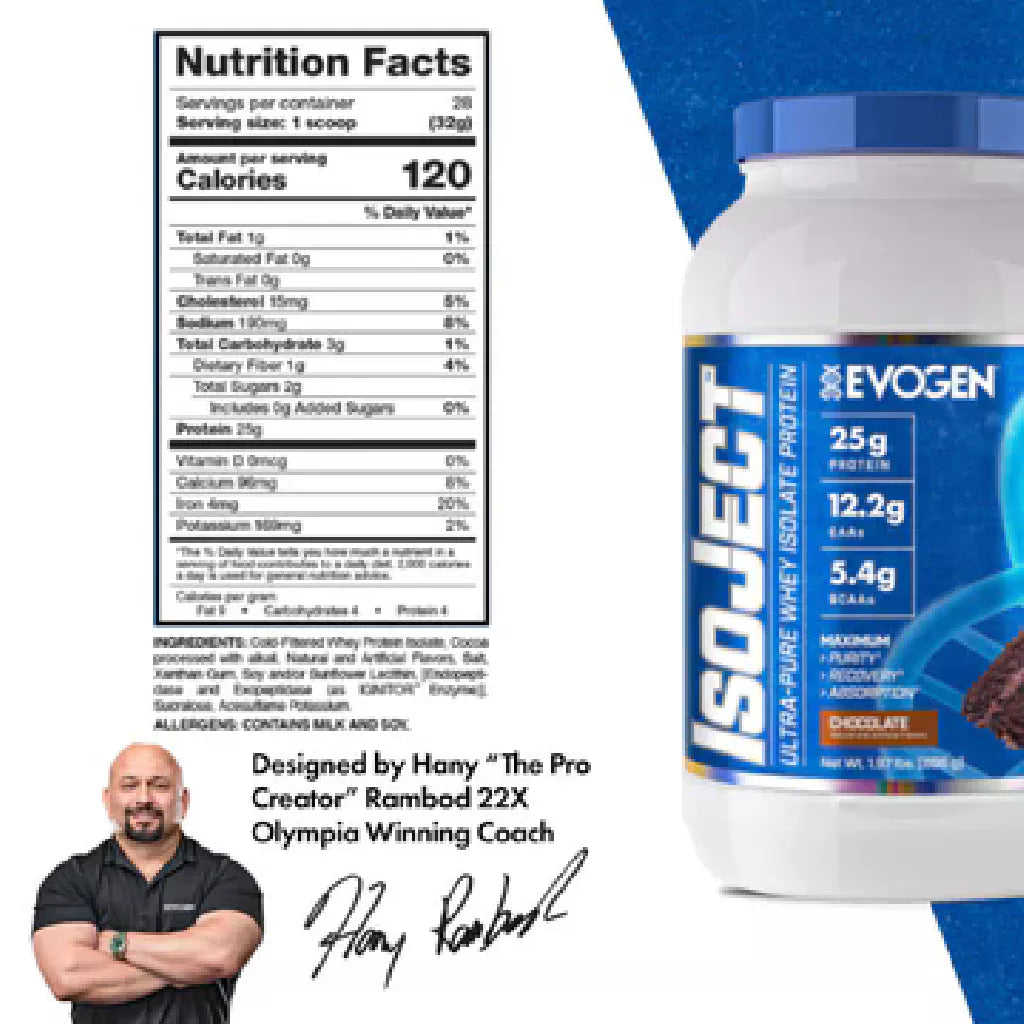 ISOJECT | Proteína Whey Aislada (4LB)