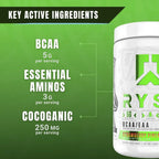 RYSE BCAA EAA | Aminoácidos esenciales + BCAA (30 serv)