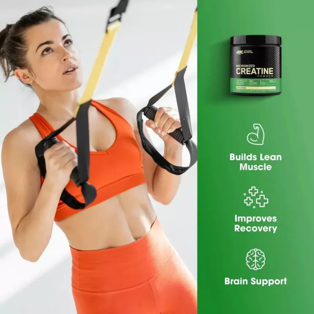 CREATINA OPTIMUM NUTRITION | Monohidratada Micronizada (300G)