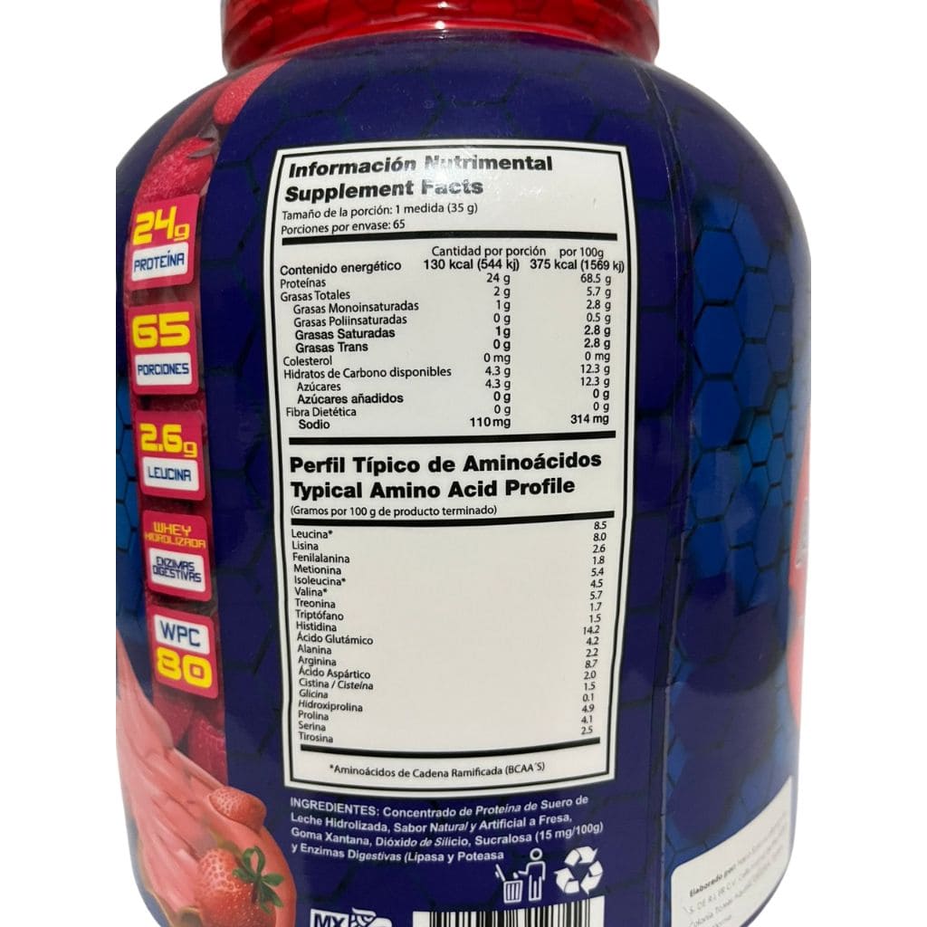 ALPHA HIDRO 24 | Proteína Aislada Hidrolizada (5LB)