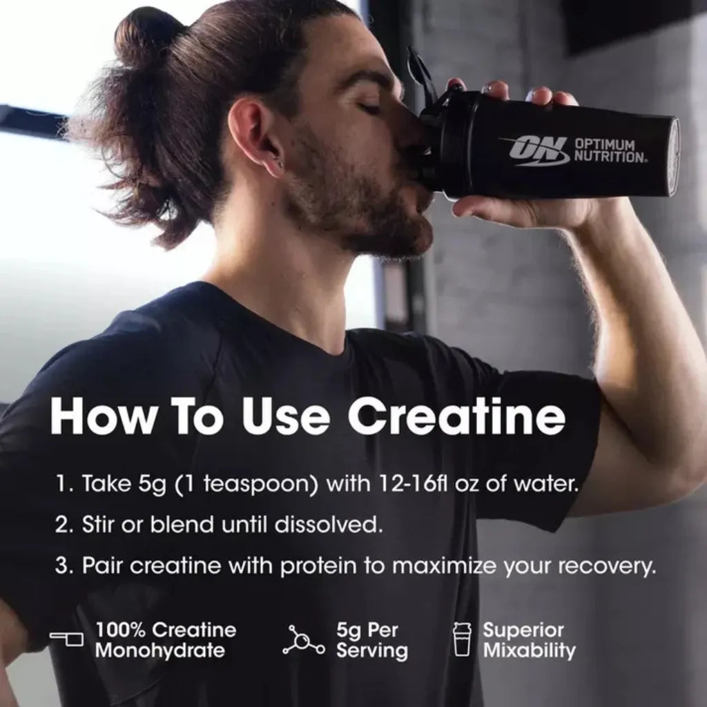 CREATINA OPTIMUM NUTRITION | Monohidratada Micronizada (300G)