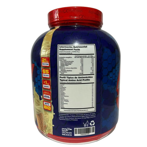 ALPHA HIDRO 21 | Proteína Aislada Hidrolizada (5LB)