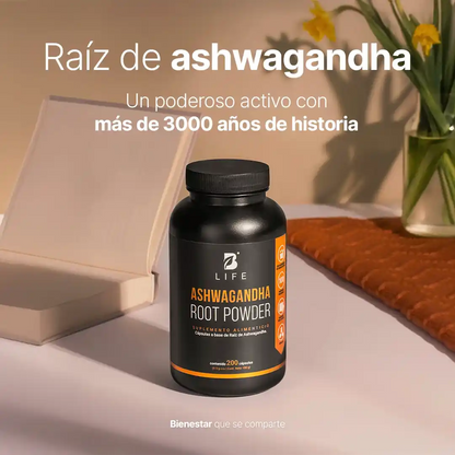 ASHWAGANDHA 200CAPS B LIFE