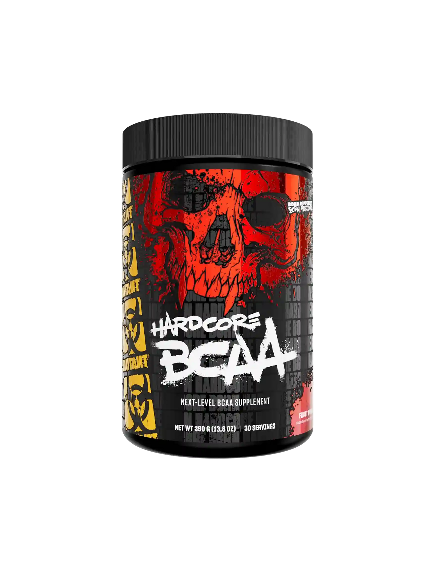 MUTANT HARDCORE BCAA | BCAA fermentados para recuperación (30 serv)