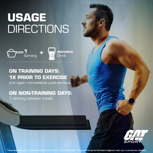 BETA ALANINE GAT SPORT | Aminoácido para Resistencia Muscular y Menor Fatiga